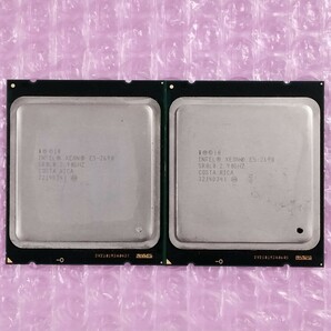 【動作確認済/同一ロット2個】Xeon E5-2690 2.90GHz サーバー用CPU LGA2011の画像1