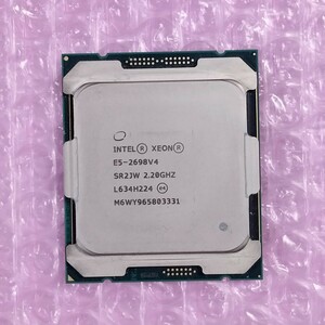 【動作確認済み】Xeon E5-2698 V4 SR2JW 2.20GHz サーバー用CPU LGA2011-3