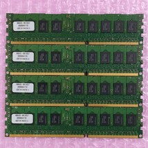 【動作確認済み】Kingston DDR3-1600 計32GB (8GB×4枚セット) PC3-12800R ECC Registered RIMM メモリ_画像2