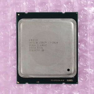 【動作確認済み】Intel Core i7-3820 SR0LD 3.60GHz (LGA2011) / 在庫3 