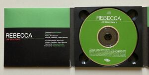 REBECCA LIVE SELECTION 2 CD デジパック仕様 中古品 送料無料