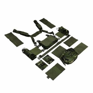 チェストリグ MK3型 高品質 マルチカムトロピック迷彩 マガジンポーチ サバゲー サバイバルゲーム 個人装備 訓練 自衛隊 米軍 PMCの画像3