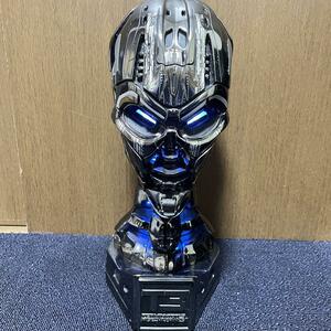 SIDESHOW Terminator 3 T-X end skeleton life size head 