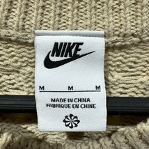 NIKE AS M NL CABLE KNIT SWEATER Mサイズ DQ5177-206 ナイキ ニット セーター長袖_画像3