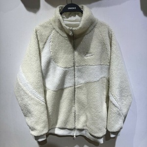 NIKE BIG SWOOSH BOA FULLZIP JACKET Size-L BQ6546-070 ナイキ ビッグスウッシュ リバーシブル ボアフリースジャケット