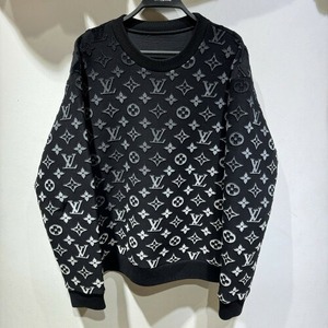 LOUIS VUITTON 2023 GRADIENT MONOGRAM CREWNECK XLサイズ RM231Q I06 HOY41W ルイヴィトン グラデーション モノグラム クルーネック