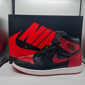 AIR JORDAN 1 RETRO HIGH OG NRG "HOMAGE TO HOME" 861428-061 （ブラック/ホワイト/ユニバーシティレッド）