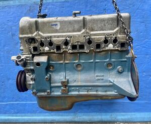 【発送可能】Nissan Ltype L24 engine　ヘッド E30ブロック P30