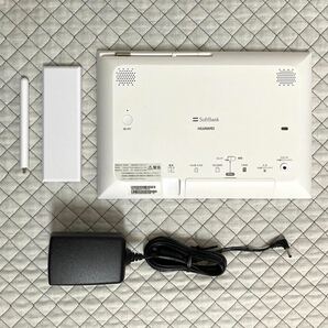 【圏外表示無】SoftBank PhotoVisionTV 202HW 地デジ防水テレビ 全画面化&圏外表示削除改造済 ワンセグ フルセグ お風呂 災害時 車中泊用W1の画像3