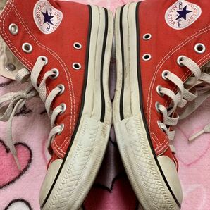 【USED】CONVERSE ハイカットスニーカー ☆ 通学 運動靴 キャンバスシューズ レディース☆ USED 古着 ECOの画像6