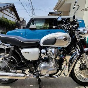 W800 2014年式 もうすぐ10万キロですが手塩に掛けてきた愛車です。まだまだ走ります。の画像2