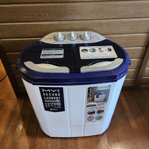 シービージャパン 2槽式小型洗濯機 マイセカンドランドリー TOM-05h 2021年製 通電確認済 の画像1