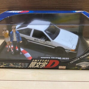 希少 頭文字D　AE86 スプリンタートレノ　1/18　イニシャルD 藤原拓海　フィギュア　パンダトレノ　ヴィンテージ　