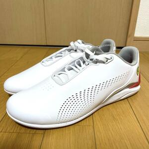 プーマ PUMA フェラーリ ホワイト 26.5㎝ ドリフトキャット