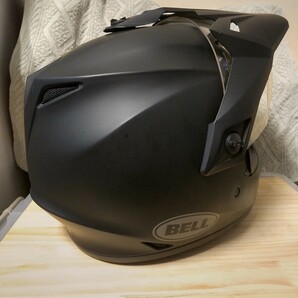 バイク用オフロードヘルメット / BELL / MX-9 ADVENTURE MIPS / マッドブラック / Mサイズの画像5