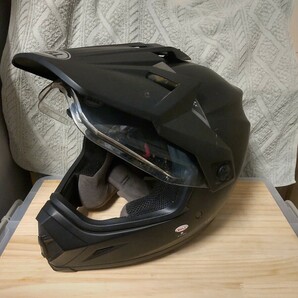 バイク用オフロードヘルメット / BELL / MX-9 ADVENTURE MIPS / マッドブラック / Mサイズの画像2