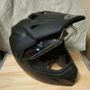 バイク用オフロードヘルメット / BELL / MX-9 ADVENTURE MIPS / マッドブラック / Mサイズの画像4