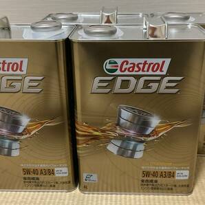 全国送料無料 4L×4本 カストロールエッジチタニウム 5W-40 エンジンオイル TITANIUM EDGE CASTROLガソリン・ディーゼルエンジン