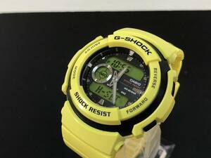 カシオ G-SHOCK　イエロー　G-300SC　可動品　casio