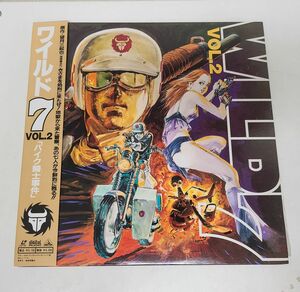  anime LD / wild 7 VOL.2 [ bike knight . case ] / obi attaching / BELL-714[M005]