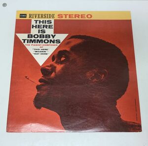 LPレコード / BOBBY TIMMONS　THIS HERE IS　ボビー・ティモンズ / RLP 1164 / SMJ-6050【M005】