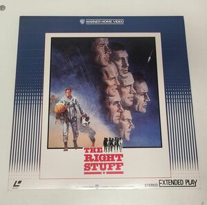 LD / ライトスタッフ　THE RIGHT STUFF / ワーナー・ホーム・ビデオ / 2枚組 / 11JL-70014【M005】