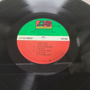 LPレコード / Herbie mann & The bill evans trio NIRVANA ハービー・マン＆ビル・エヴァンス / SD 1426【M005】の画像4