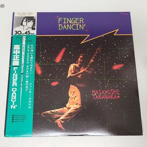 LPレコード / 高中正義　FINGER DANCIN’ / ポリドール / 帯付き / 17GK 7908【M005】