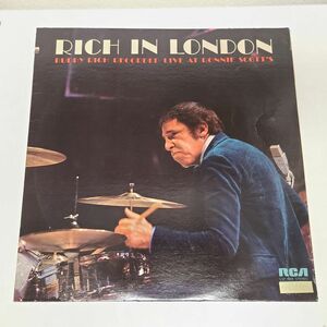 LPレコード / RICH IN LONDON　LIVE AT RONNIE SCOTT’s　バディー・リッチ / LSP-4666【M005】