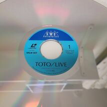 音楽LD / TOTO　LIVE / Sony Records / 帯付き / SRLM 807【M005】_画像6