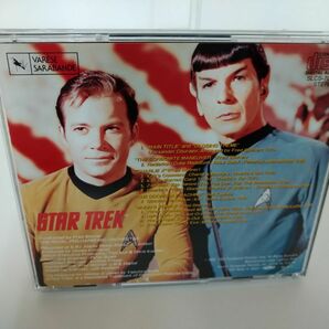 CD/ STAR TREK Vol.1 / THE ORIGINAL TELEVISION SCORES / スタートレック / 帯、解説書付き/日本コロムビア / SLCS-7078【Ｍ001】の画像2