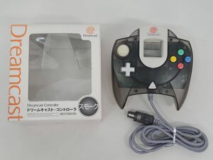 ゲーム周辺機器 / ジャンク扱い / ドリームキャスト / コントローラ スモーク / SEGA / 動作未確認 / 箱付き / HKT-7700【G025】