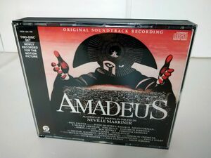 CD / AMADEUS ORIGINAL SOUNDTRACK RECORDING / NEVILLE MARRINER / 2枚組 / 解説書付き/輸入盤/DIDX/FCD-900-1791-2【M003】