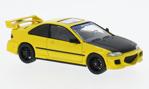 1/43 ホンダ シビック 黄色 イエロー IXO Honda Civic EJ1 yellow black 1995 1:43 梱包60サイズ