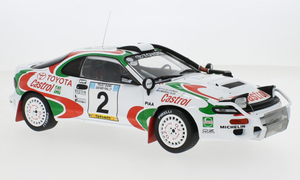 1/18 トヨタ セリカ ターボ サファリ ラリー IXO Toyota Celica Turbo No.2 Castrol Rallye WM Safari Rally 1993 1:18 梱包サイズ80