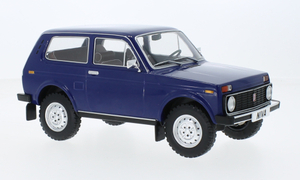 1/18 ラーダ ソ連 ソヴィエト ロシア ニーヴァ 青 ブルー MCG Lada Niva dark blue 1976 1:18 梱包サイズ80