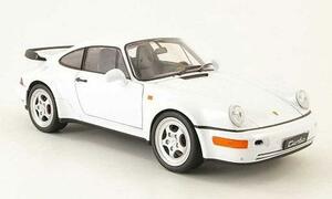 1/18 Porsche 911 Turbo 964 ポルシェ ターボ 白 ホワイト Welly 梱包サイズ80