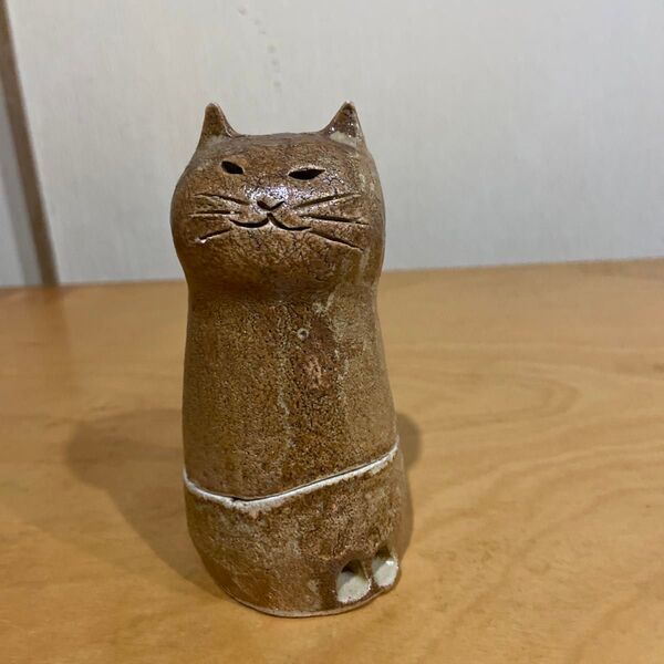 猫 香炉