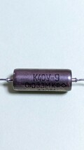 旧ソ連製 オイルコンデンサ　K40Y-9　0.033μF　200V 未使用1個　_画像5