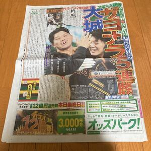 スポーツ報知 報知新聞 令和6年04月14日　巨人　ジャイアンツ 大城卓三　大谷翔平　阿部華也子　幸澤沙良　名探偵コナン