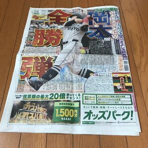 スポーツ報知 報知新聞 令和6年04月28日　巨人　ジャイアンツ 岡本和真　氷川きよし　尾上菊之助　EXILE B HAPPY 海乃美月　月城かなと