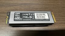 M.2 SSD KLEVV CRAS C700 RGB 480GB (500GB) _画像2