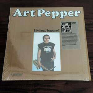 【OJC-408/S-7633】Art Pepper / Living Legend / US盤 / シュリンク付 / ハイプステッカー / LP