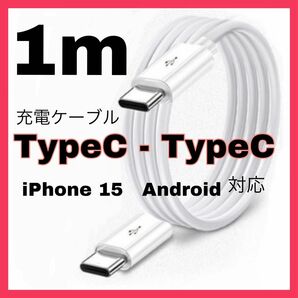 USB Type-C ケーブル TypeC × TypeC iPhone 2m