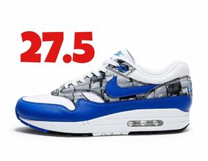 ATMOS × NIKE AIR MAX 1 BLUE WE LOVE NIKE エアマックス1 ドレスコード ナイキ アトモス