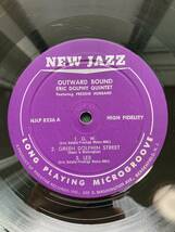 US ORIGINAL MONO RVG 紫 太DG カゼヒキなし / ERIC DOLPHY / OUTWARD BOUND / NEW JAZZ 8236 / FREDDIE HUBBARD_画像2