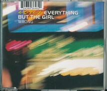 EVERYTHING BUT THE GIRL / エヴリシング・バット・ザ・ガール / WRONG /UK盤/中古CDS!!69717_画像1