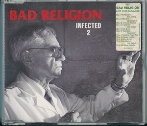 BAD RELIGION /bado* rely John / INFECTED 2 /UK запись / б/у CDS!!69723