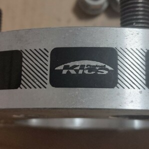 協永産業 Kics ワイドトレッドスペーサー 25㎜ M12 x P1.5 4穴 PCD100 4025W1 トヨタ ホンダ 三菱 マツダ ダイハツ ワイトレの画像5