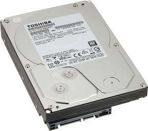 TOSHIBA DT01ABA200V 2TB 3.5 HDD SATA　美品　使用時間0時間　動作品　HDD-3